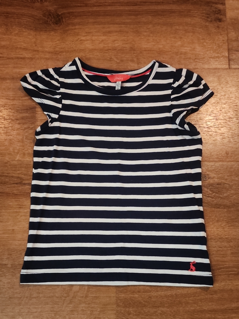 Joules Flutter Sleeve Tee, Girls 5